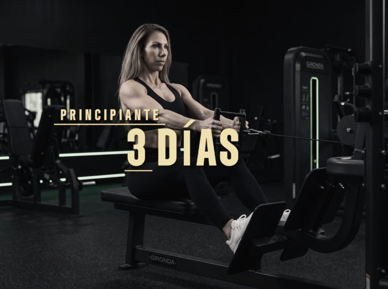 Rutina Mujer 3 Días Principiante