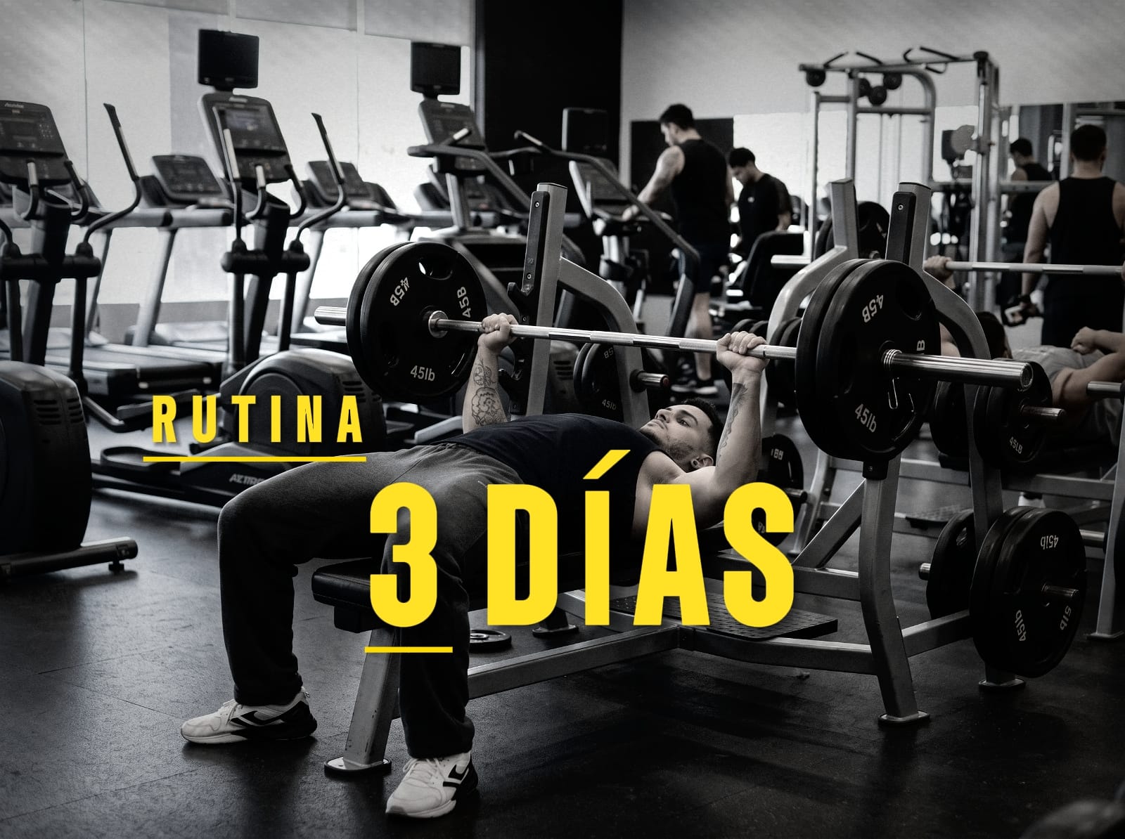Rutina Hombres 3 Días